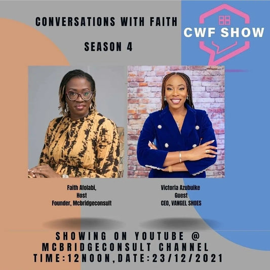 Vangel CEO interviews with the Host of CWF Show