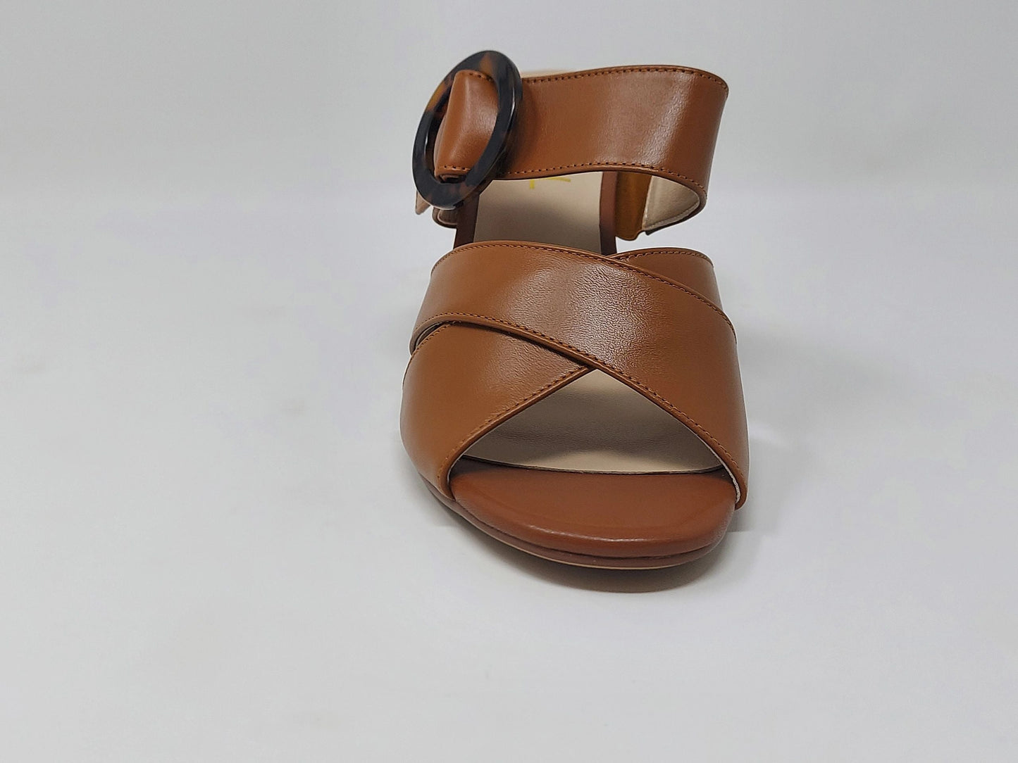 Nachi Strapped Mules - Brown