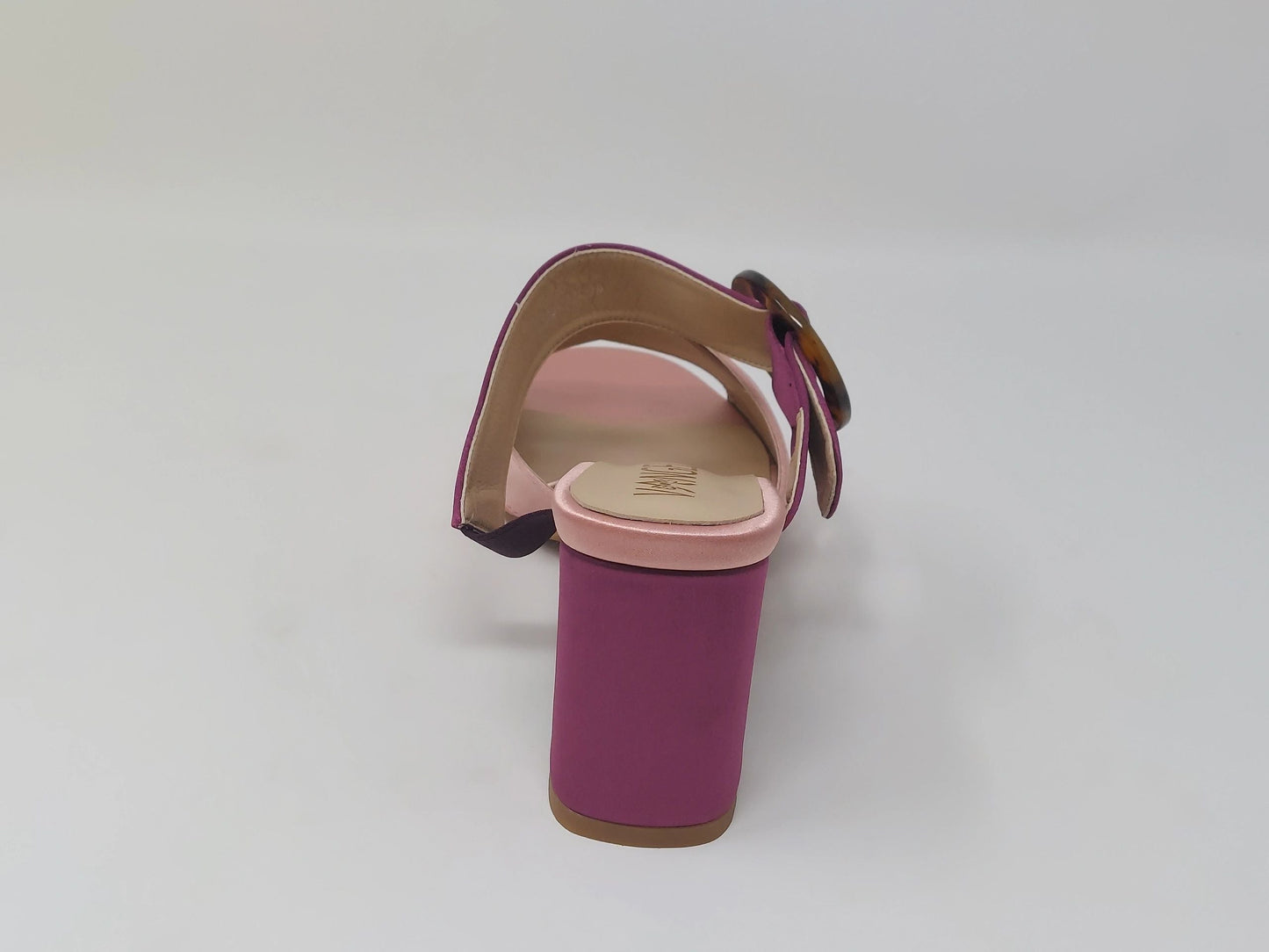 Nachi Strapped Mules - Pink