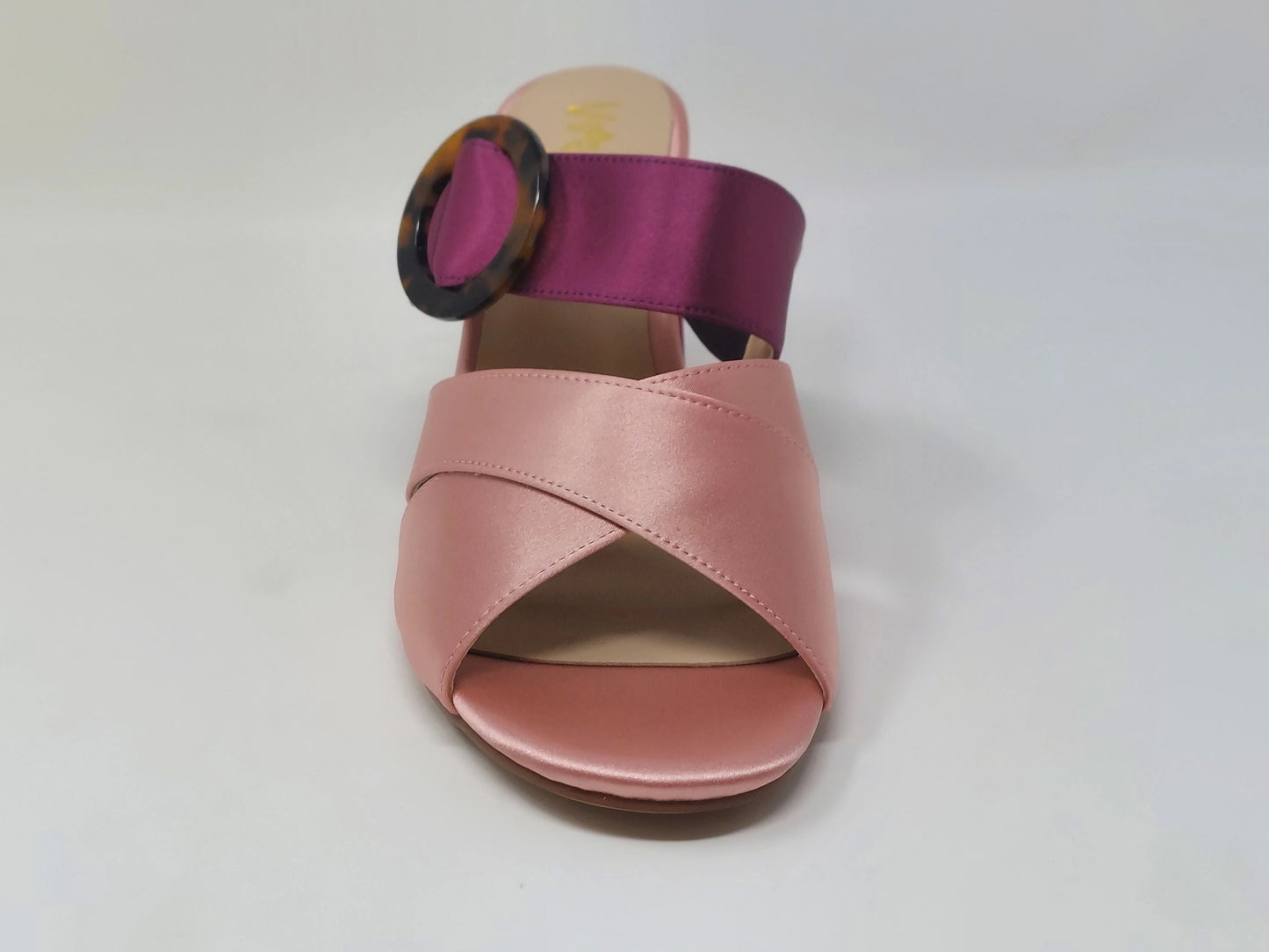 Nachi Strapped Mules - Pink