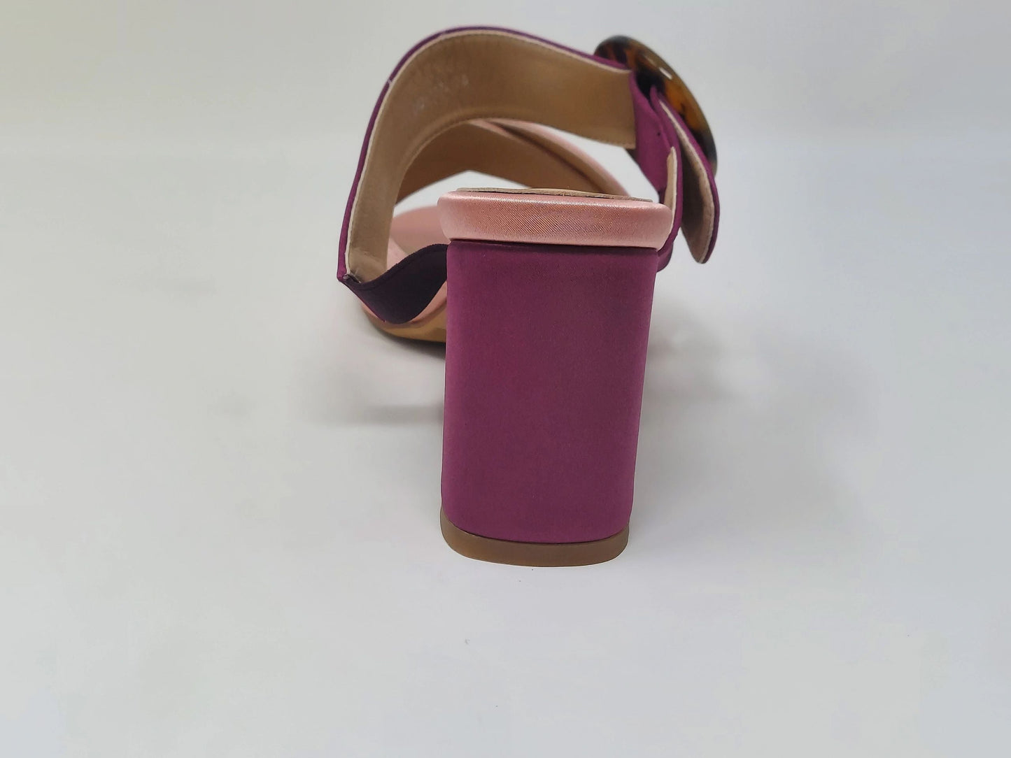 Nachi Strapped Mules - Pink
