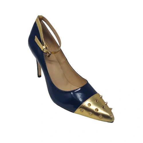 Spiky Pleasures- Navy blue/Gold