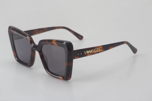 Shimmy Square Cat eye Sunglasses-Tortoiseshell