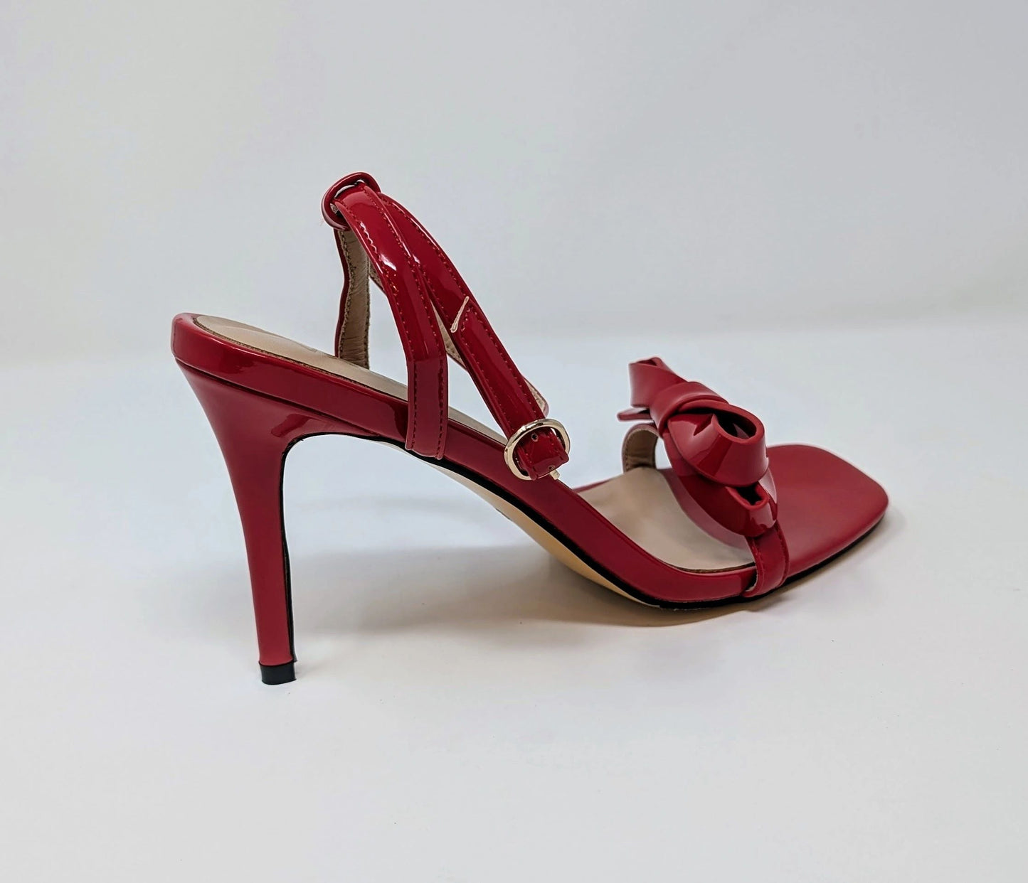 Ife Bow Sandals - Red