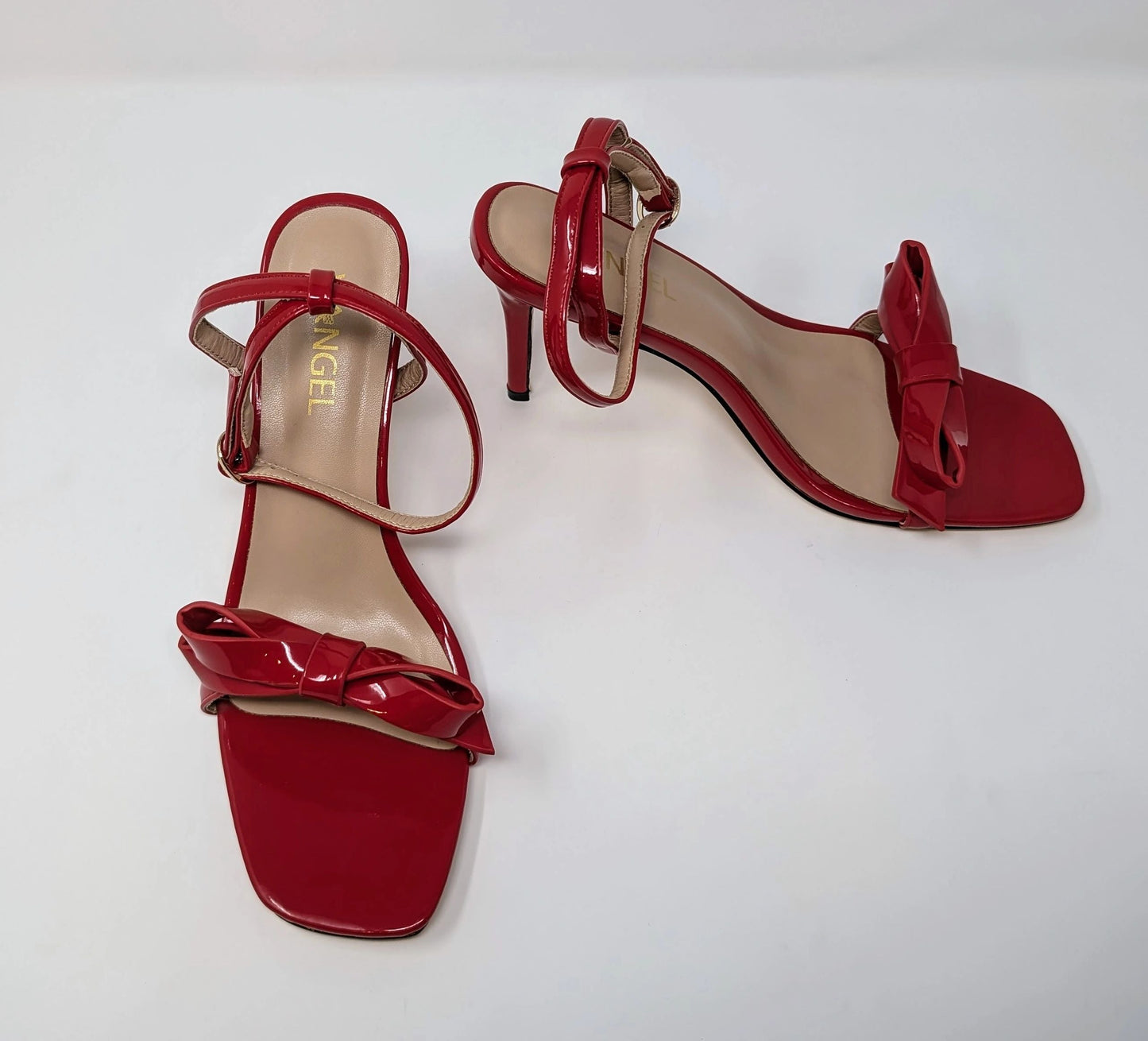 Ife Bow Sandals - Red