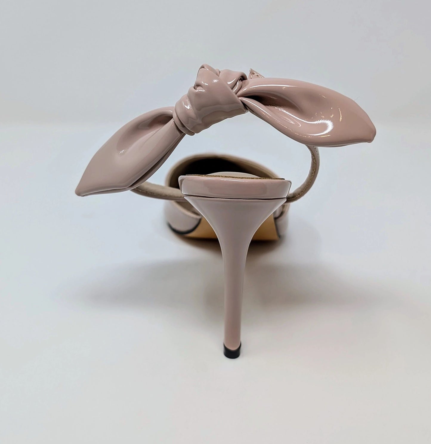Ada Slingback High Heel Pumps - Blush Tan