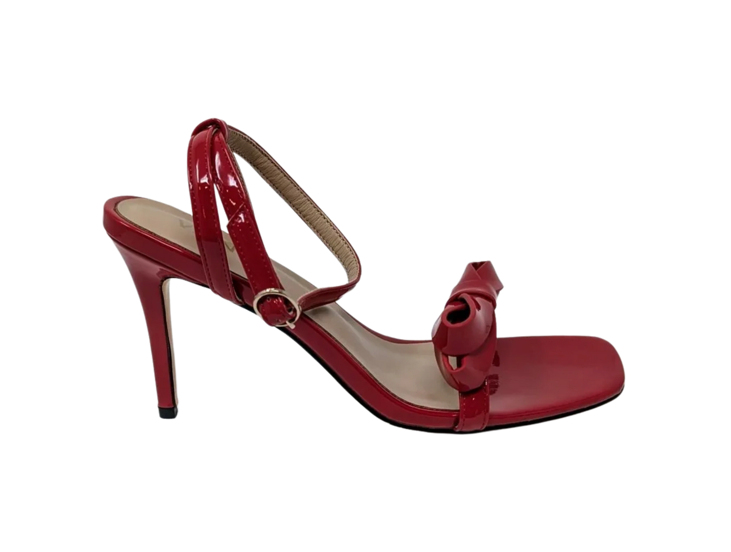 Ife Bow Sandals - Red