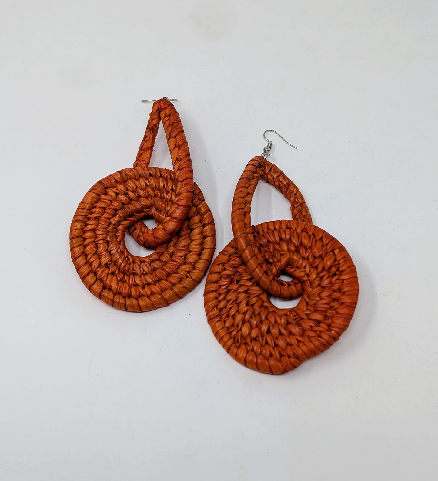 Zainab Rotators Raffia Earrings
