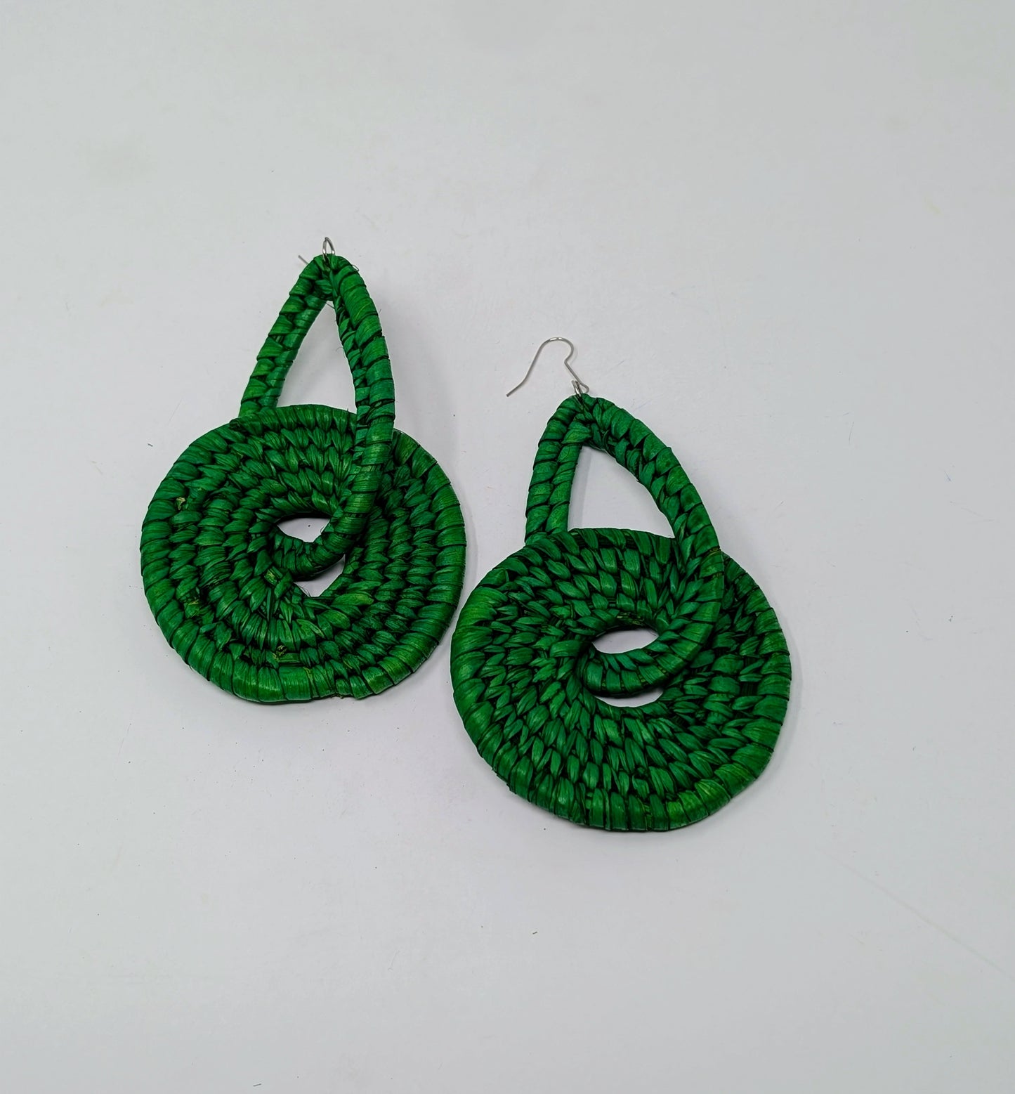 Zainab Rotators Raffia Earrings