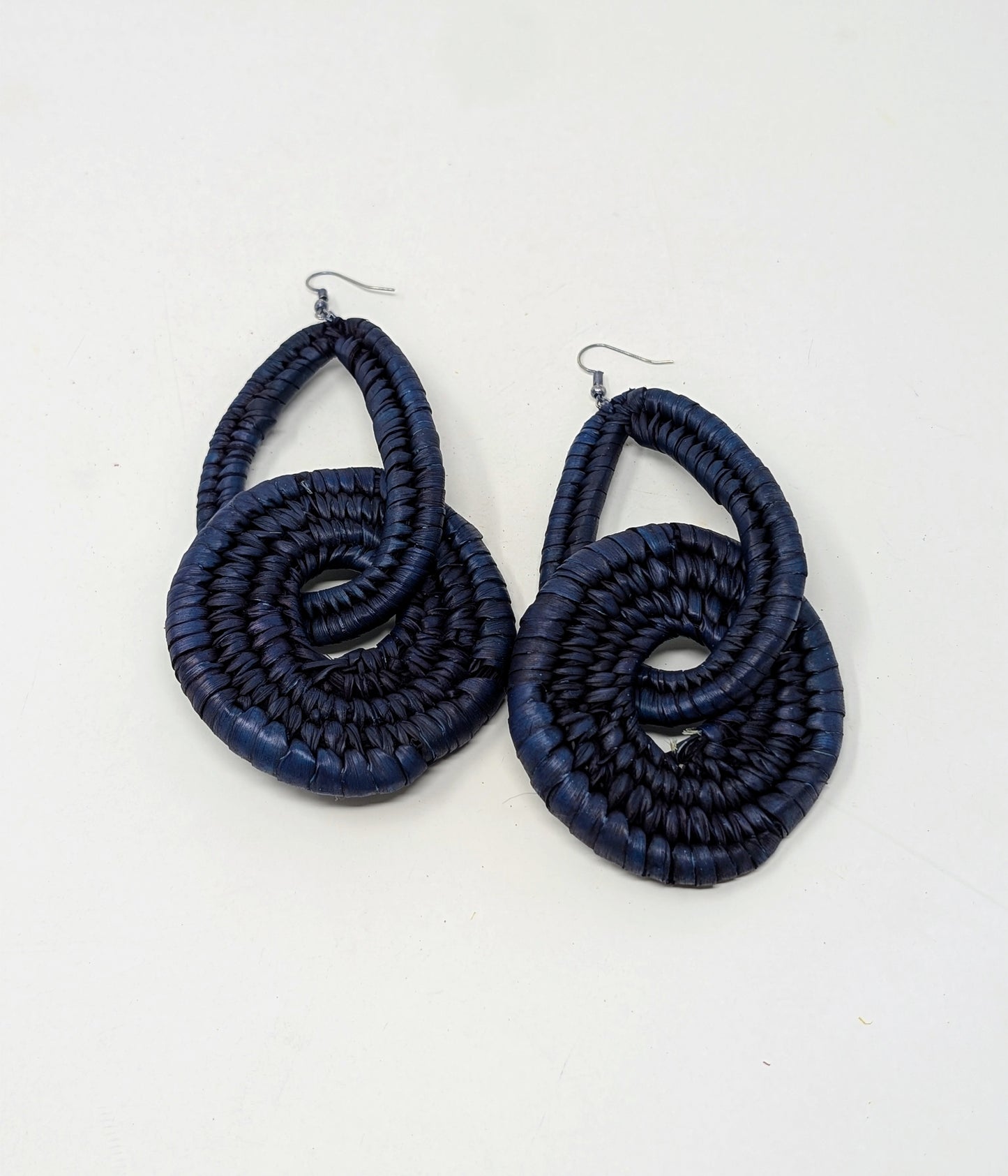 Zainab Rotators Raffia Earrings