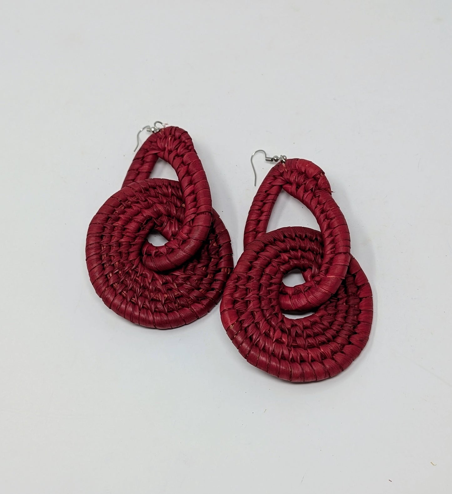 Zainab Rotators Raffia Earrings