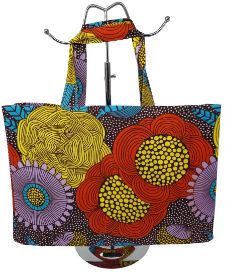 Simple African Ankara Bags - Multiple Patterns
