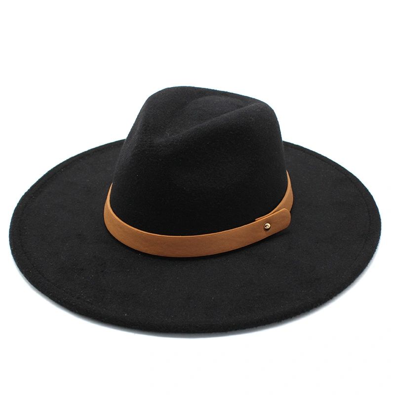 Belted Fedora Hat - Multiple colors