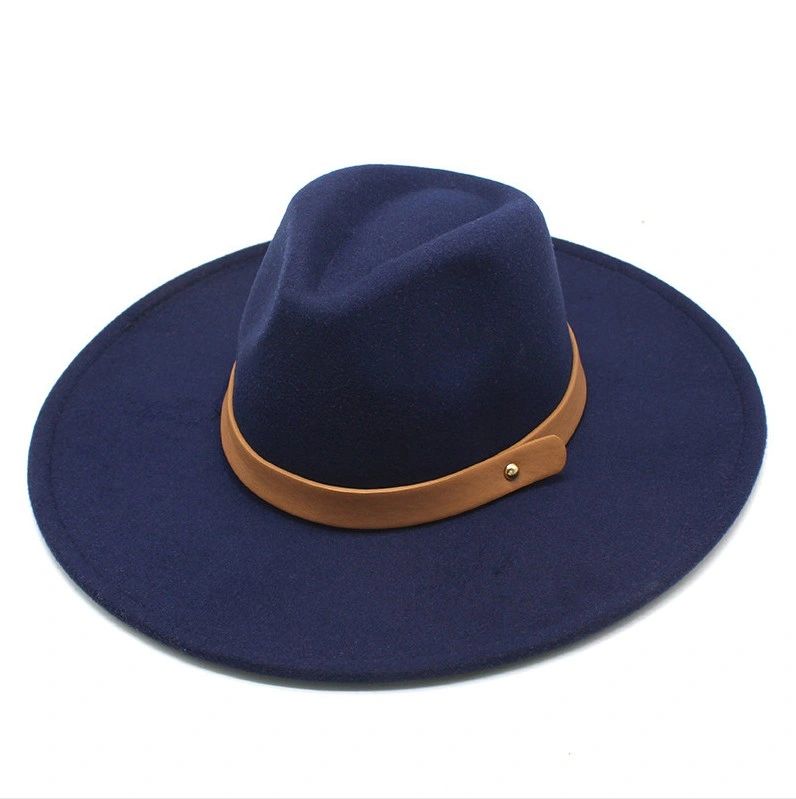 Belted Fedora Hat - Multiple colors