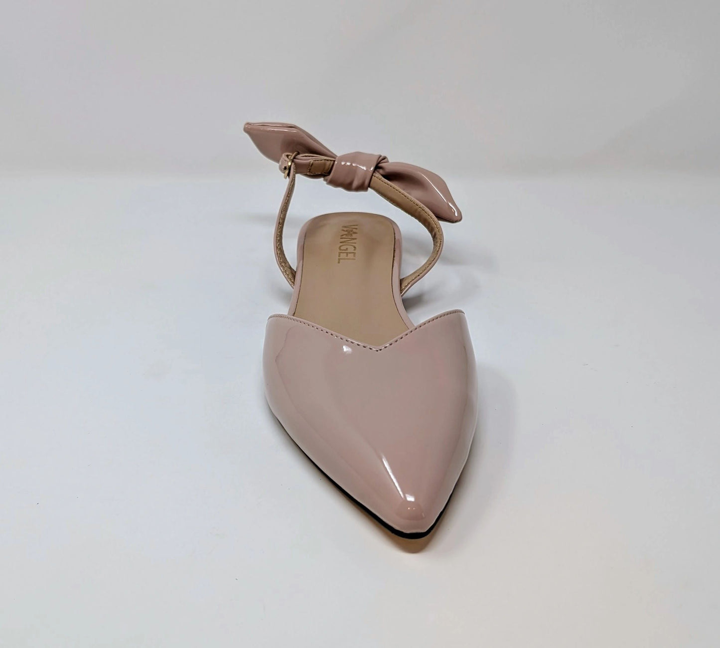 Ada Slingback Flat Pumps - Blush Tan