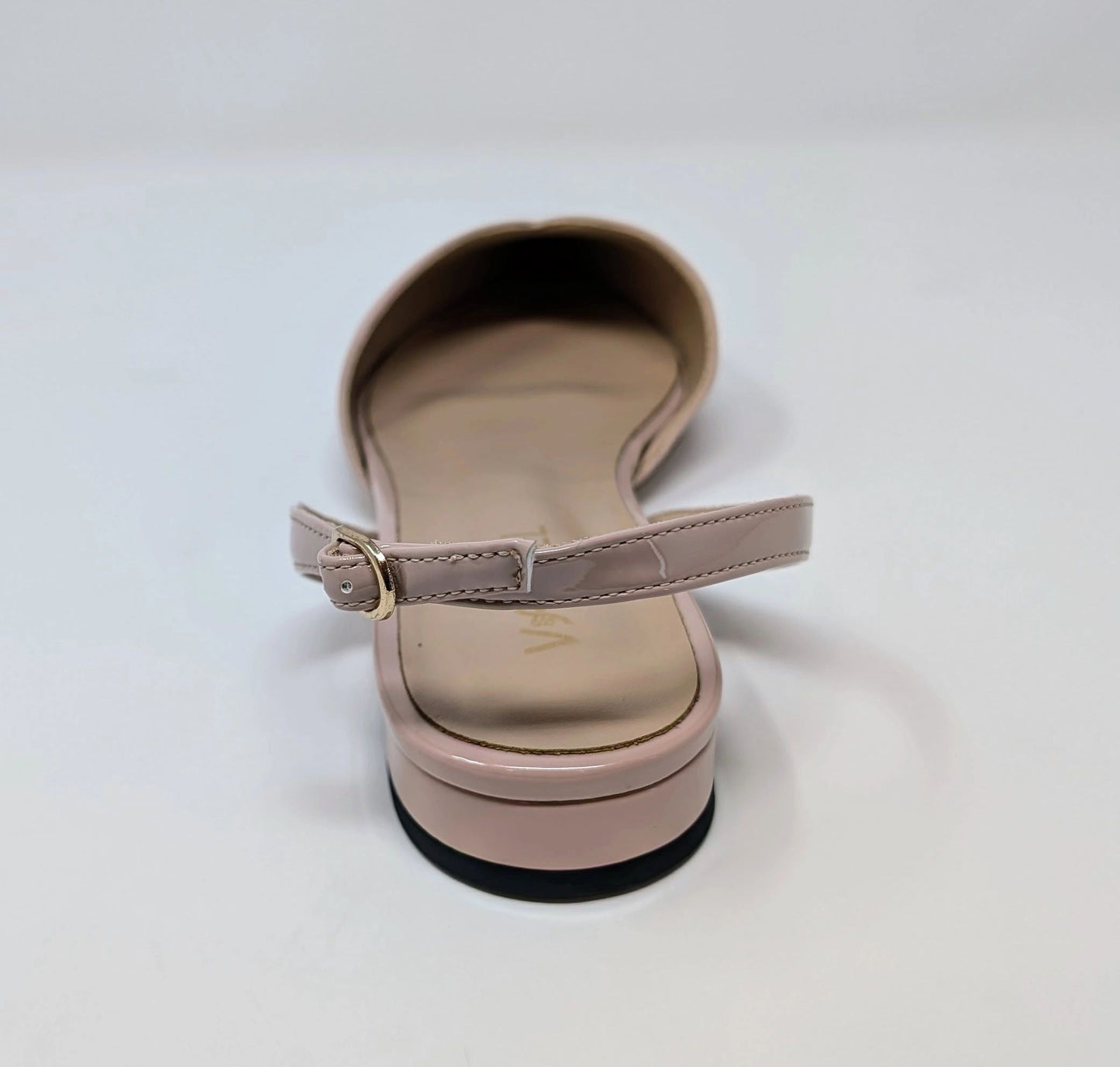 Ada Slingback Flat Pumps - Blush Tan