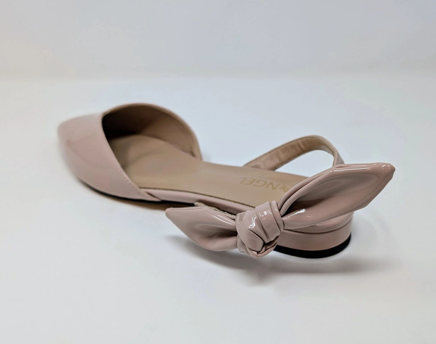 Ada Slingback Flat Pumps - Blush Tan