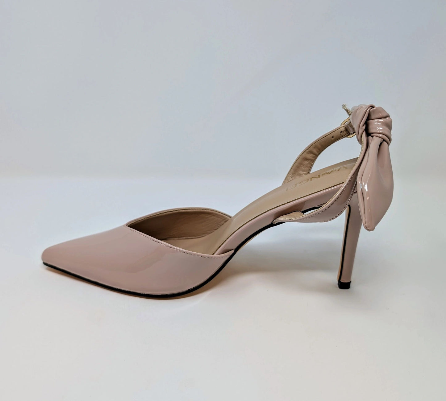 Ada Slingback High Heel Pumps - Blush Tan