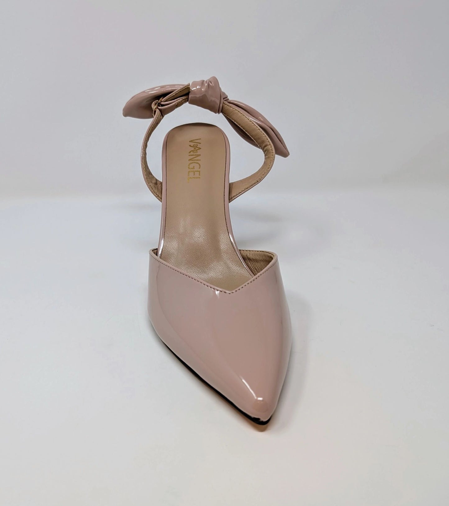 Ada Slingback High Heel Pumps - Blush Tan