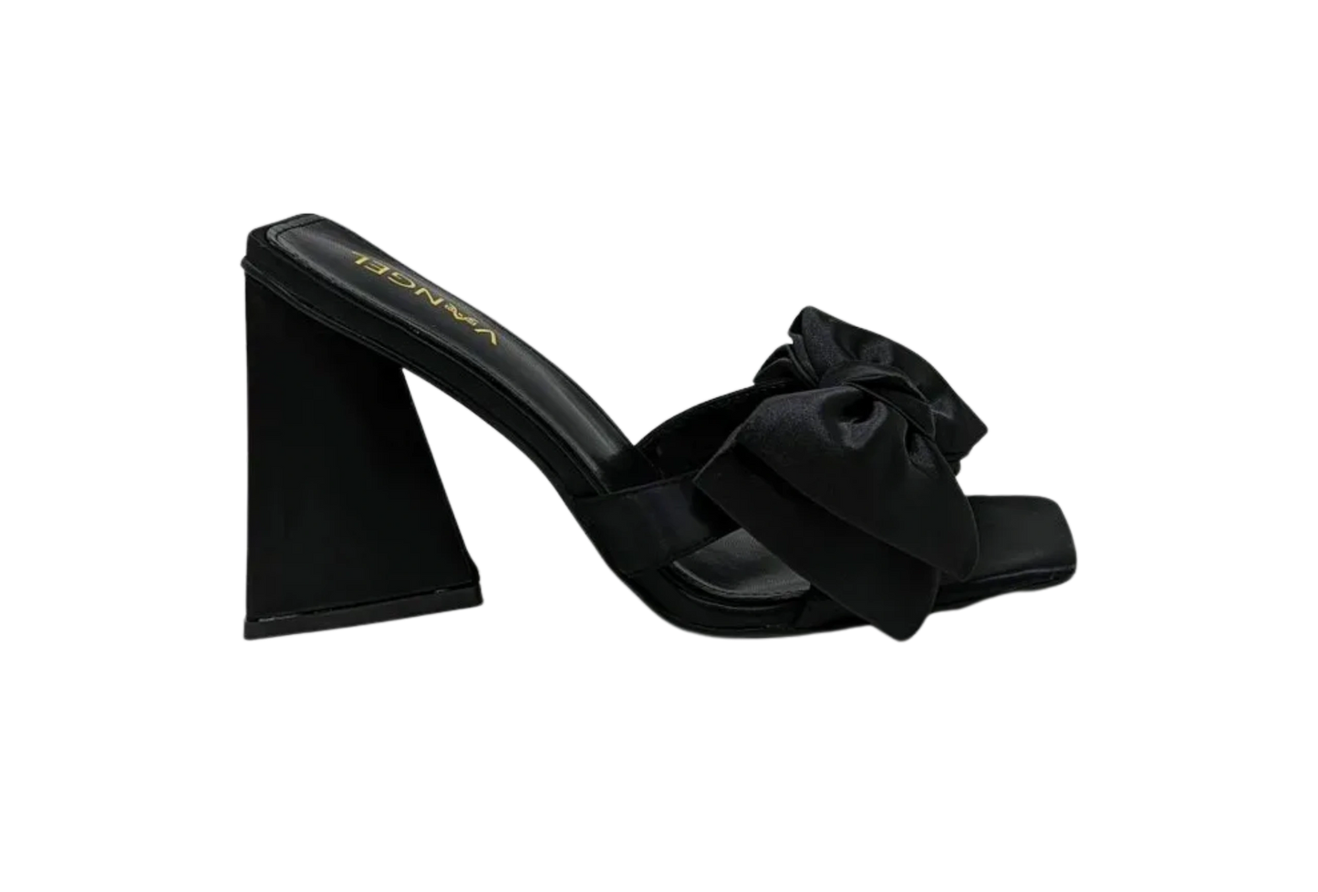 Oma Bow Heels - Black