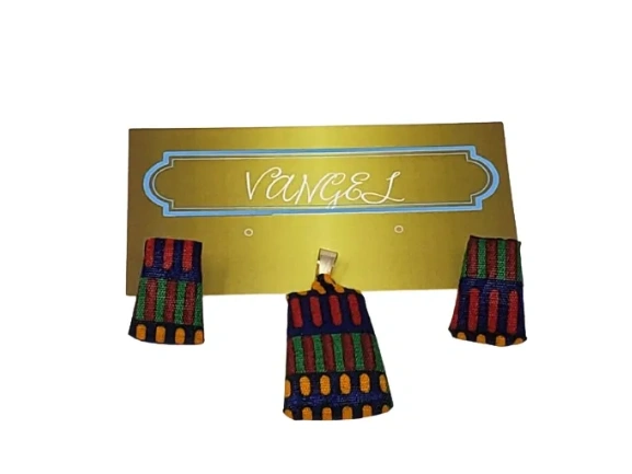 Vangel Ankara Earrings and Pendant - T-Multicolor