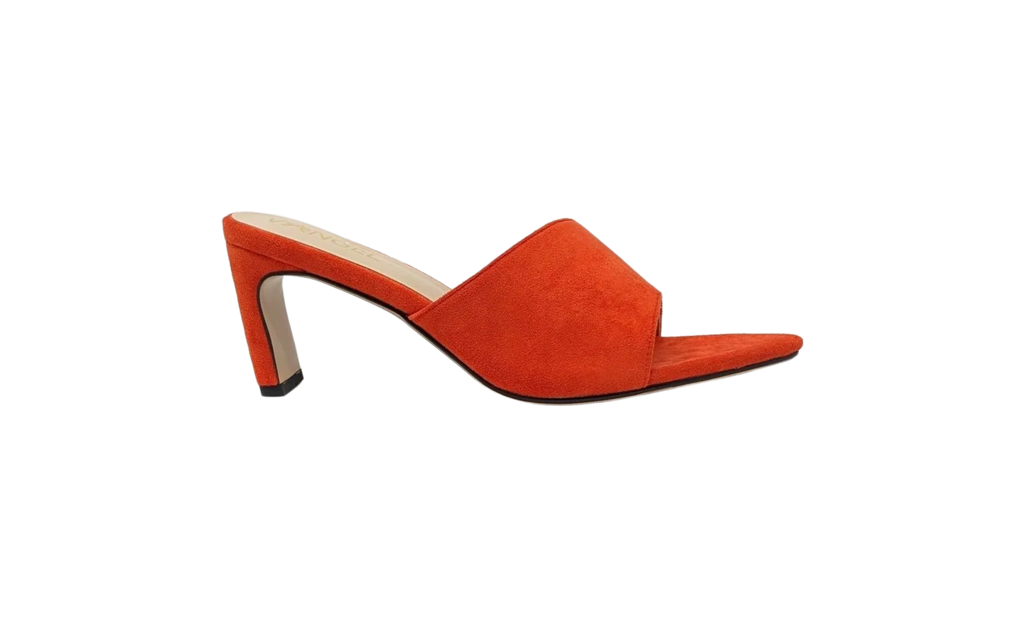 Chi Slant Slides - Reddish Orange