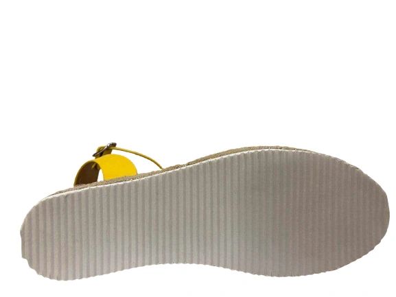 Vangel Casual Wedge - Yellow